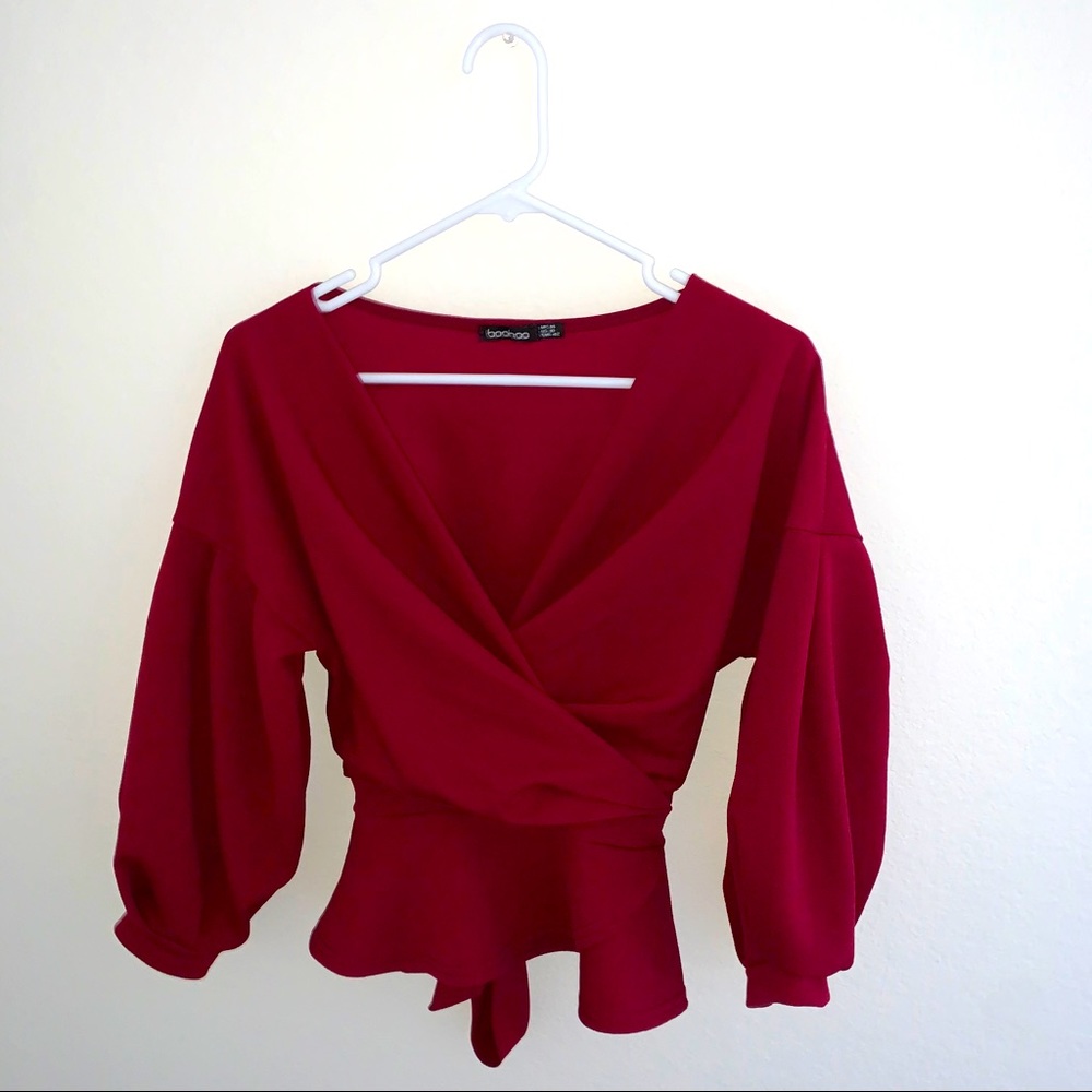 Red Exquisite Top